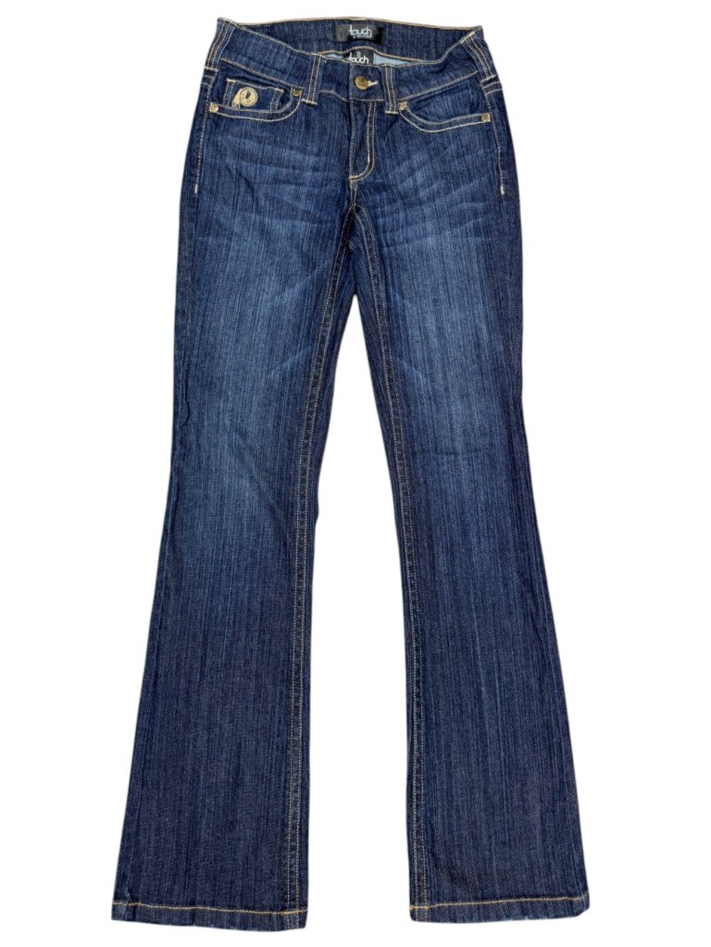WASHINGTON COMMANDERS/"REDSKINS" | Touch Bootcut Dark Jeans | Size 26